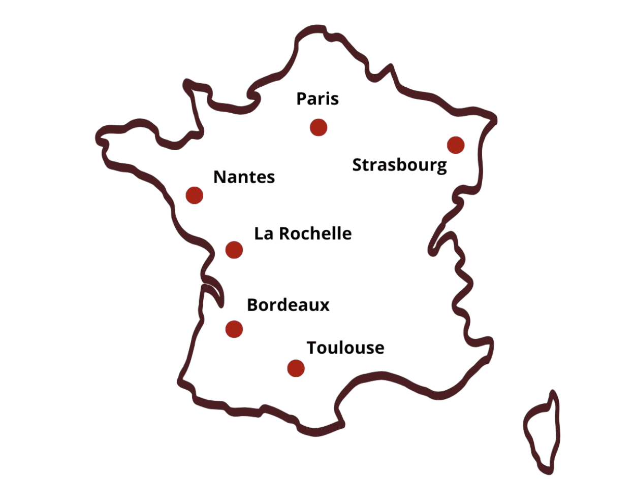 carte france formation